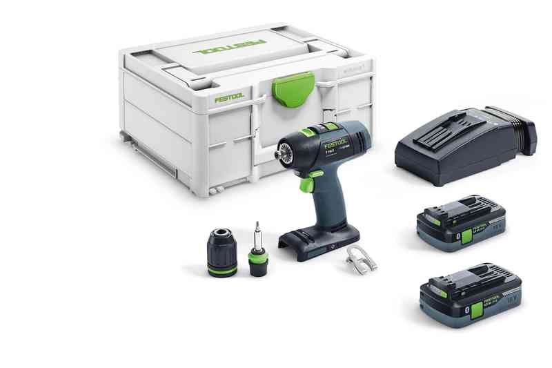 Festool Skruvdragare T 18+3 HPC 4,0 I-Plus