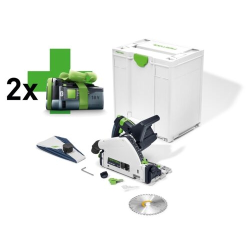 Festool Sänksåg 18 V TSC 55 KEB-Basic + batteri på köpet!