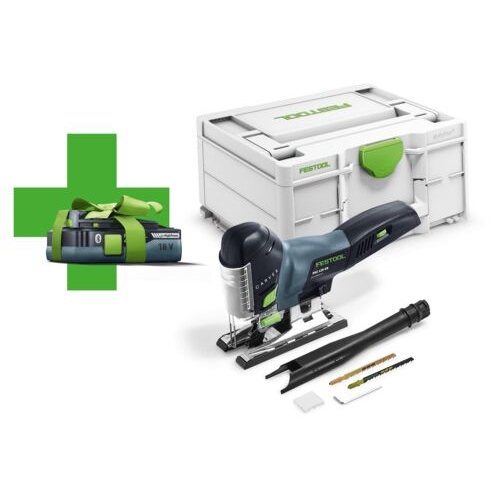 Festool Sticksåg 18 V PSC 420 EB-Basic + batteri på köpet!