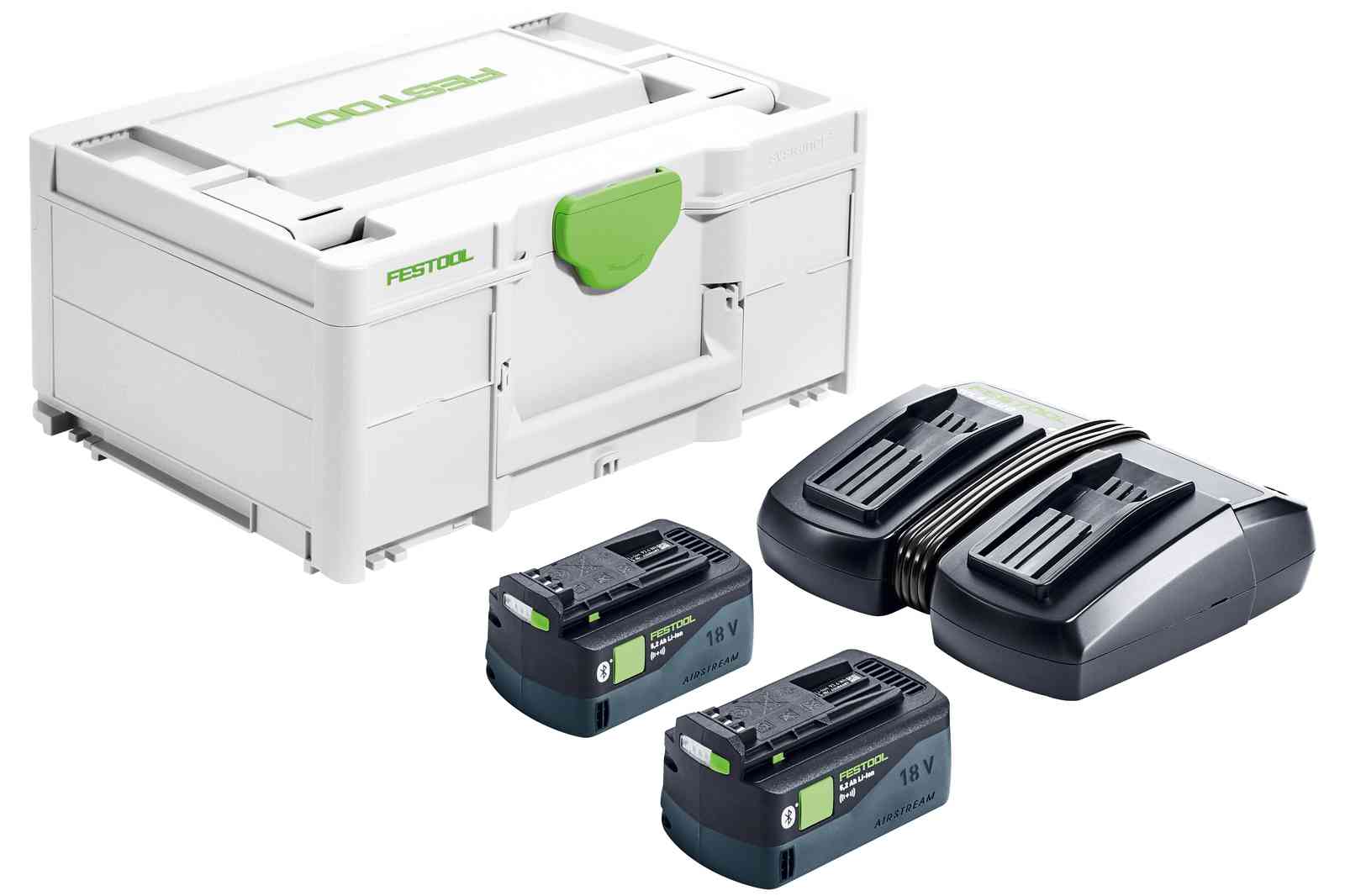 Festool Laddpaket SYS 18V 2x5,2/TCL6DUO