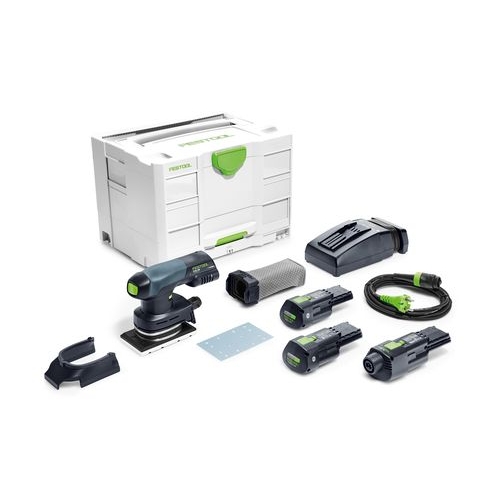 Festool Batterislip Rektangulär RTSC 400 Li 3,0 I-Set