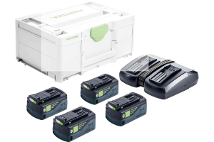 Festool Laddpaket SYS 18V 4x5,0/TCL 6 DUO