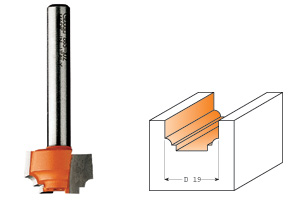 CMT Profilfräs D12,7 I12,7 S6 R1,2 L50,8