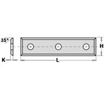 CMT vändskär 50x9x1,5