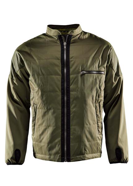 Monitor Lightweight jacket, Quilted jacket, Burnt olive green