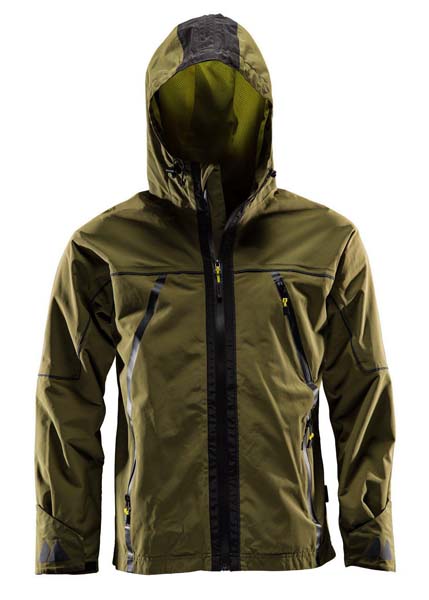 Monitor Shell jacket, Wind jacket, Burnt olive green