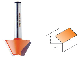 CMT Fasfräs D24 I14 S8 L46 15⁰