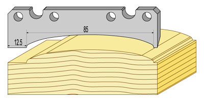 Profil 91018 stockpanel 95mm