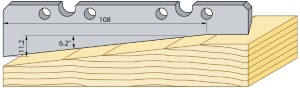 Profilstål 130mm Över