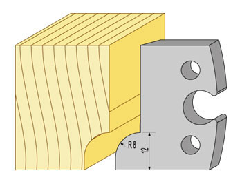 Profilstål 94256 HSS radie 8