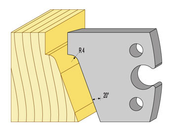 Profilstål 94269 HSS radie 4