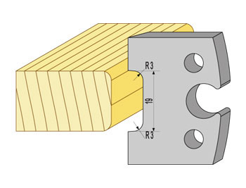 Profilstål 94275 HSS radie 3