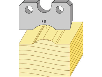 Profilstål 94301 24mm rundstav radie 12