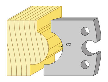 Profilstål 94303 24mm rundstav radie 12