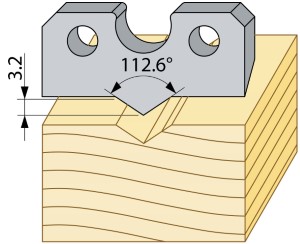 Profilstål 94445 HSS 40mm