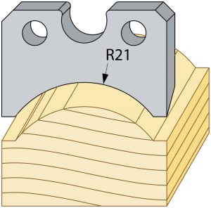 Profilstål kvartsstav 21mm