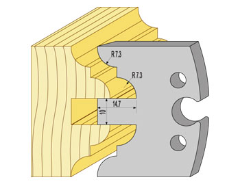 Profil 95002 50mm 5,5 HSS 18%