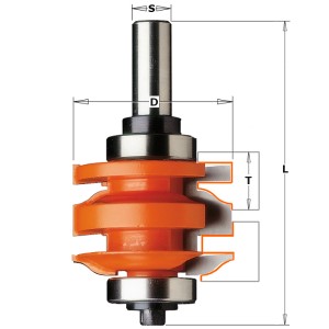 CMT Profil- kontraprofilfräs S12 D50,87 L87,5
